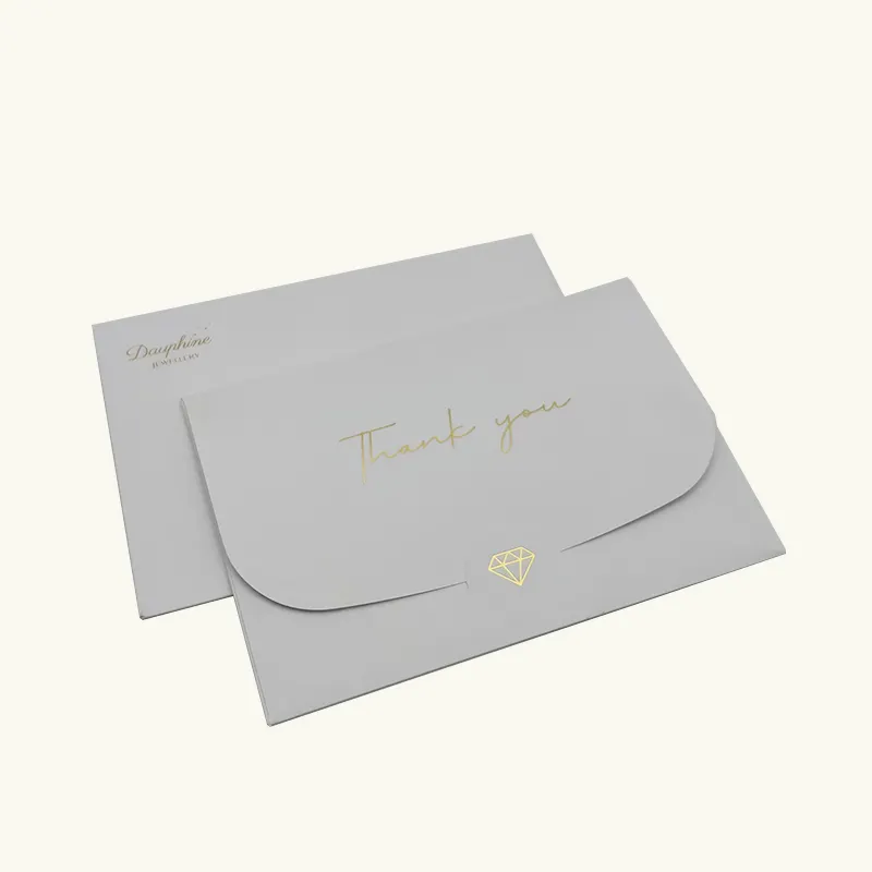 Papel extravagante branco C6 Presente Envelope Envelopes personalizados Embalagem para A6 Obrigado cartão
