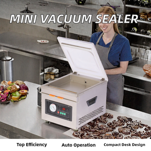 Macchina per il Confezionamento Sottovuoto da Tavolo DZ-260/<span class=keywords><strong>2C</strong></span>, Potenza 370W, Lunghezza di Sigillatura 260mm per Alimenti, Cereali, Carne, Prodotti Congelati - Product Image 2