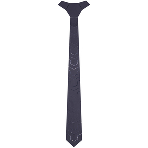 Hamocigia Custom Made Man Luxury Skinny Honeycomb Leather Mirror Hexagon acrilico Tie - Product Image 5
