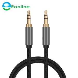 EONLINE 3,5-mm-Klinken-Audiokabel 3,5-Stecker-Stecker-Stecker-Audio-AUX-Kabel für Auto-Kopfhörer MP3/4-Aux-Kabel