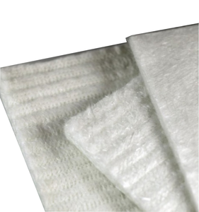 Estera de fieltro de aguja de fibra de vidrio con aislamiento de vidrio resistente al fuego de alta temperatura para sistema HVAC de aislamiento térmico - Product Image 2