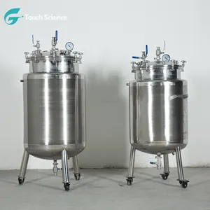 Dual Jacketed Stainless Steel Tank
