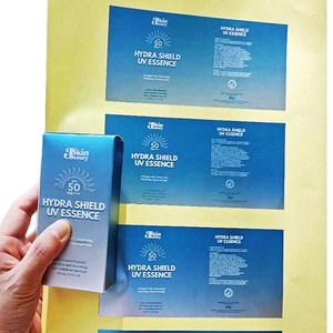 Tùy chỉnh thiết kế sang trọng in ấn làm đẹp da mỹ phẩm hộp giấy da Aqua Kem chống nắng SPF 50 PA ++++ Hộp bao bì Kem - Product Image 6