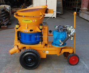 Máquina de Hormigón Proyectado por Aire PZ-5Q de 5.5KW y 380V con Motor para Concreto Seco y Mortero - Product Image 1