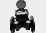Medidor de Agua Ultrasónico Inteligente de Cuatro Canales DN50-DN200, Tubería de Acero Fundido, IoT NB-IoT 4G, Lectura Remota, Medidor de Flujo Digital