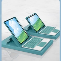 Ayrılabilir klavye kılıfları için iPad Pro 11 rotasyon akrilik iPad kılıfı hava 4 5th 10.9 şeffaf sert arka kabuk