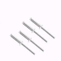 Rivets à fleurs de 3,2 mm, 4,0 mm, 5,0 mm, rivets aveugles à décoller pour panneaux en plastique et planches de toilettes