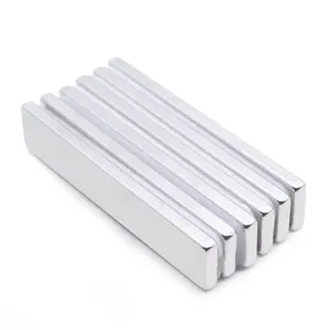 Ndfeb Neodymium Flat Bar Magnet 3mm For Industrial 60x10x3 Mm Thin Neodymium Bar Neodyme Magnetic Blocks Magnet N52