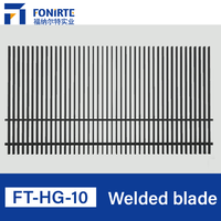 Panneaux de clôture en aluminium modernes et durables, bordure de pelouse, clôture décorative de jardin, sécurité, imperméable, extérieur, faible coût
