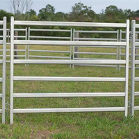 Clôture en panneaux pour bétail en acier galvanisé robuste et durable avec modélisation 3D pour une encadrement sécurisé du bétail