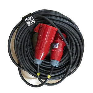 <span class=keywords><strong>Cable</strong></span> de extensión de <span class=keywords><strong>cable</strong></span> de alimentación de 380V 63 Amp Aplicación industrial de bajo voltaje trifásico Conductor de cobre y aislamiento de goma - Product Image 3