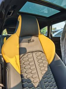 Accessoires automobiles YLD : Housse en cuir personnalisée pour sièges sport de course, Siège baquet RS6 pour Audi A3 A4 A5 A6 A7 Q5 Q7 Q8 – Amélioration - Product Image 3