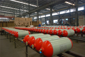 120L <span class=keywords><strong>NGV</strong></span> 2น้ำตกถังเหล็กและรถแรงดันสูงใช้ถัง CNG ประเภท2กระบอก - Product Image 3