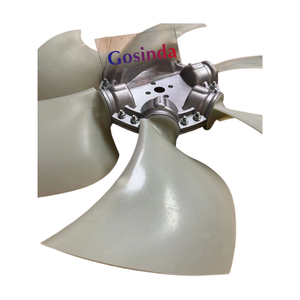 Pièces de rechange pour lames de ventilateur de refroidissement de moteur, compatibles avec l'excavatrice 939D, composants de remplacement pour le refroidissement du <span class=keywords><strong>radiateur</strong></span> de machines de construction - Product Image 2