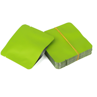 Mini sachet de thé petite pochette emballage plat en feuille d'aluminium à trois joints latéraux