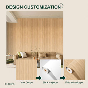 CHOOWIN Carta da Parati Adesiva Effetto Legno: Carta da Parati Adesiva Effetto Legno Retrò Classica Personalizzata per Hotel e <span class=keywords><strong>Casa</strong></span> - Product Image 5