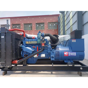 Groupe électrogène diesel synchrone triphasé d'occasion 300 kW, silencieux, avec dynamo et moteur intégrés - Product Image 1