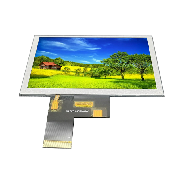 Customizable 5 RGB TFT Panel, 55% Color Gamut, Low Power Consumption for Automotive/Instrument