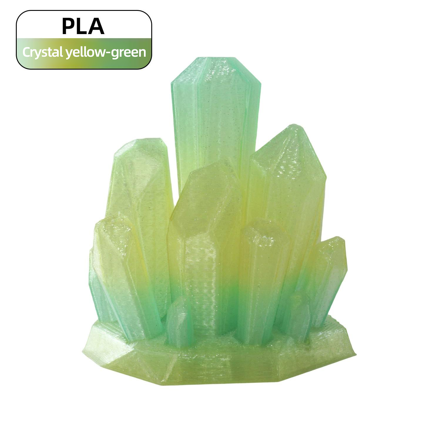 Crystal yellow-green