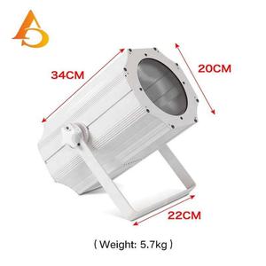 Projecteur PAR LED COB 200W à zoom DMX512, blanc froid et blanc chaud, pour public, en promotion - Product Image 4