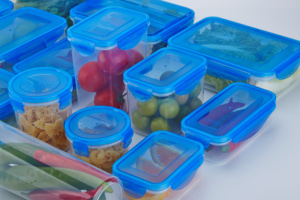Contenedor de alimentos sin BPA, apto para microondas, congelador, lavavajillas, caja de almacenamiento de alimentos, cajas de plástico herméticas y contenedores, 3 uds. - Product Image 2