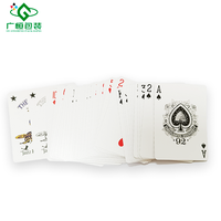 Cartes à jouer en gros d'abeille de Offre Spéciale personnalisé de haute qualité cartes d'affirmation de prix bas de poker