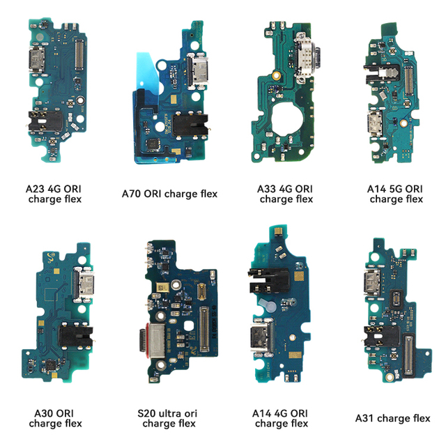 2024 Charger Dock Connector Charging Board Flex Cable for Samsung A10 A10S A20 A20S A21S A30 A30S A40 A50 A50S A750 A12 A02s