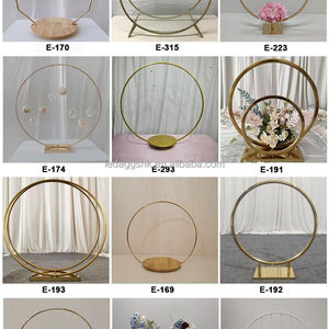 Expositor de Flores de Vidrio Blanco de Alta Calidad LEDA, Soporte de Exhibición para Mesa de Boda - Product Image 4