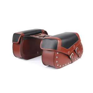 Bolsa lateral de cuero para motocicleta, alforjas, bolsa de herramientas de ajuste personalizado para regalos promocionales y de negocios - Product Image 4
