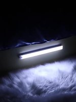 Détecteur de mouvement sans fil pour chambre à coucher, lumière automatique, capteur rechargeable, veilleuse LED