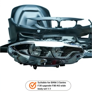 Kit de Carrocería Completo Estilo <span class=keywords><strong>F80</strong></span> M3 con Parachoques Delantero Agresivo, Difusor Trasero y Parrilla de Ajuste Preciso para BMW Serie 3 F30 <span class=keywords><strong>320</strong></span> 328 335 2012-2018 - Product Image 6