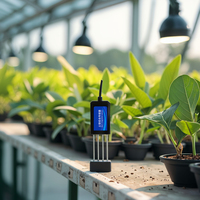 Équipement de test de sol multi-paramètres en ligne pour l'agriculture standard, RS485, analyseur de salinité des engrais, pH-mètre, capteur d'humidité