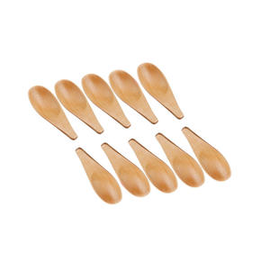 Cucharas de Bambú Hechas a Mano para Condimentos y Café, Cucharitas de Madera para Medir Miel y Alimentos Sólidos para Bebés, Venta al por Mayor - Product Image 4