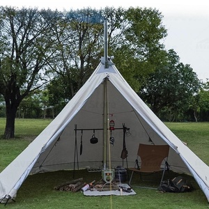 Stufa da <span class=keywords><strong>Campeggio</strong></span> Ultraleggera di Nuovo Design per Esterni con Vetro, Stufa Portatile a Legna per Tende da <span class=keywords><strong>Campeggio</strong></span> - Product Image 4