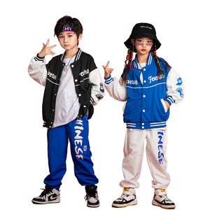 เสื้อแจ็คเก็ตเบสบอล YiXin ลายตัวอักษร สไตล์ลำลอง ทรงหลวม โอเวอร์ไซส์ สำหรับผู้ชาย รุ่นฮิตขายดี ปี 2023 ขายส่ง - Product Image 2