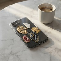 Meistverkaufte Kreative Metall-Abzeichen-Aufkleber Metallaufkleber zur Handydekoration Kundenspezifischer Großhandel Personalisierte Dekorative Geschenke