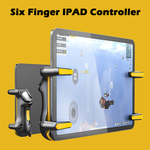 Mando de seis dedos para tableta, para Ipad PU BG, capacitancia ajustable, botón <span class=keywords><strong>L1R1</strong></span>, agarre de Joystick - Product Image 2