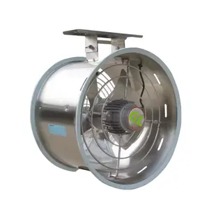 Ventilador de exaustão de fluxo axial CA industrial Qingzhou Gongle 500 mm de melhor qualidade