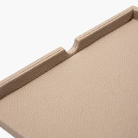 Tiroirs de rangement en cuir faits à la main avec emplacement pour stylo, organisateur de bureau multifonction moderne pour la maison, le bureau et le comptoir.
