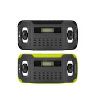 Zonne-aangedreven handdynamo noodradio met FM/AM, zaklamp en telefoonoplader