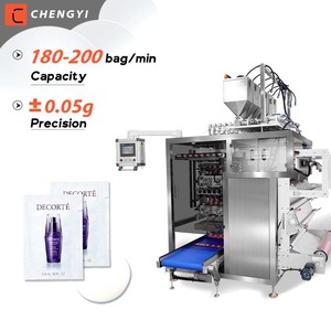 Machine d'emballage automatique multi-voies pour petits sachets de 5 ml et 10 ml, 6 voies, pour nettoyant visage, gel cosmétique, lotion, essence, crème - Product Image 1