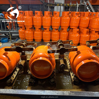 Bouteille de gaz GPL de 12 lb pour l'Amérique latine et le Royaume-Uni. Cylindre GPL de haute qualité vide pour usage domestique et commercial.