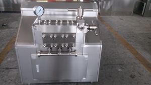 1000-3000L süt homojenleştirici yüksek basınçlı homojenleştirici makinesi - Product Image 2