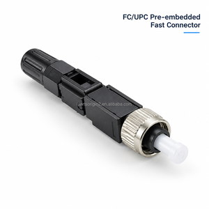 ขั้วต่อไฟเบอร์ออปติกแบบประกอบเร็ว FC UPC ชนิดฝังในสำเร็จรูป สำหรับ FTTH แบบ Cold Connector โหมดเดี่ยว พร้อมระบบล็อคเกลียว - Product Image 5