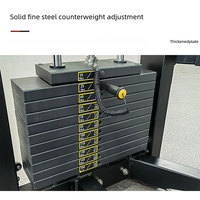 Machine de musculation professionnelle en acier pour salle de sport, type Pec Fly, avec système de sélection de charge par broche