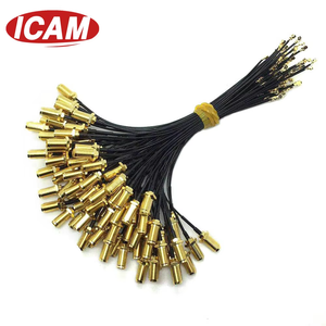 เยอรมนี 8wire สายต่อขยายเสียงสเตอริโอเอจีโกลด์ เอวีวิดีโอคอนเนคเตอร์อะแดปเตอร์สายไฟไอแคม เด - Product Image 1
