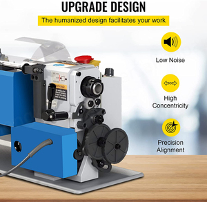 Torno de metal de fresado CNC horizontal automático 550W - Product Image 6