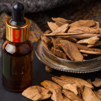 Huile Essentielle Pure d'Agarwood, Liquide Jaune Clair pour un Sommeil Relaxant, Aromathérapie, Soins de la Peau, Hydratant Beauté, Huile de Bois d'Oud