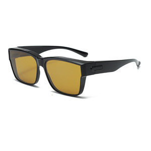 SPOEN Sunglasses <b>Rectangle</b> Polarized UV400 Driving Unisex Adult Full Rim One <b>Mirror</b> Two Use - Product Image 4