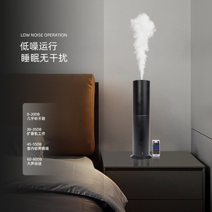 Smart Perfume Dispenser Cylindrical 0.5-1L Remote <b>Control</b> <b>Usb</b> Charging Fog Type For Commercial Use - Product Image 2